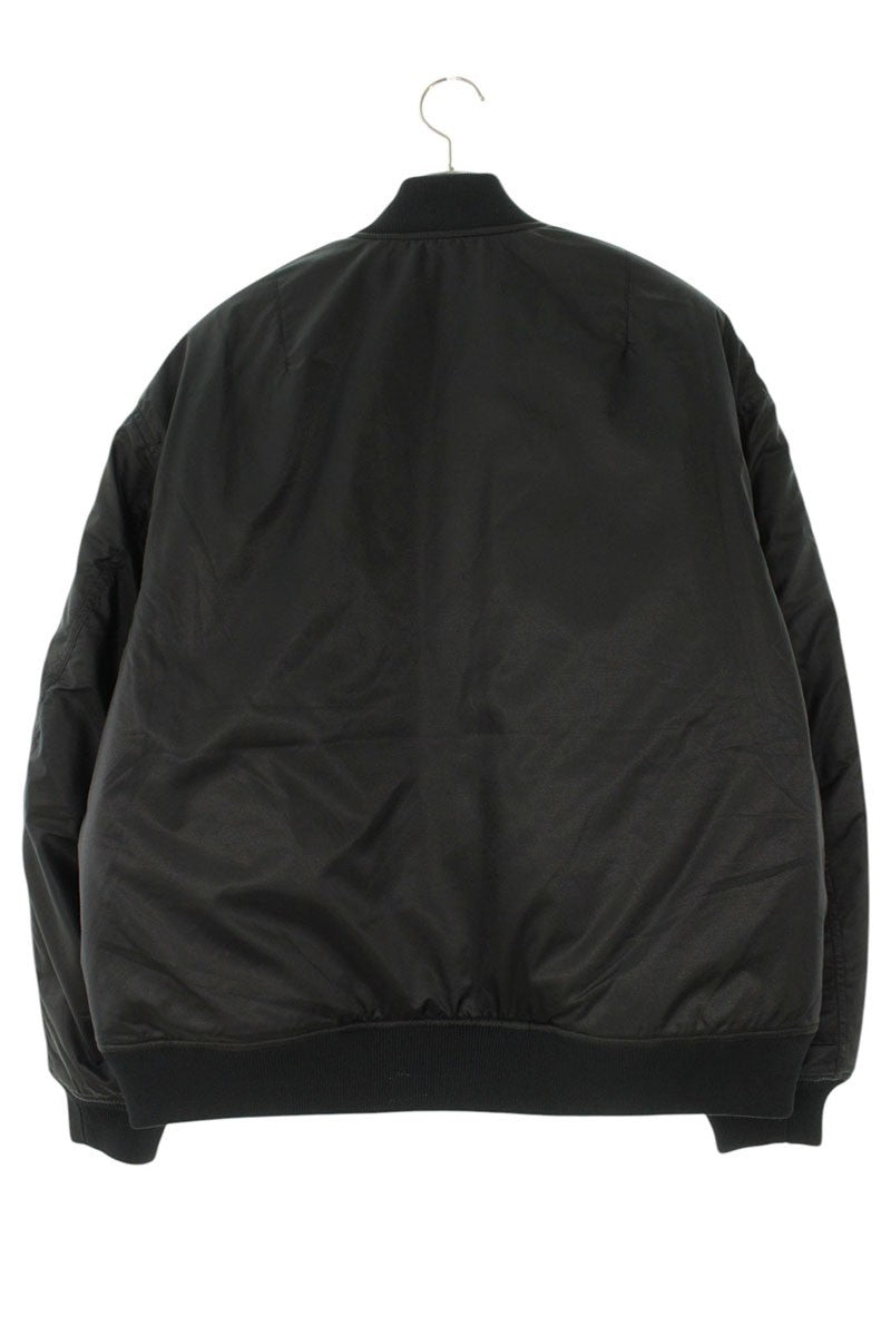 D-VEC Nylon Flight Jacket Black Size L