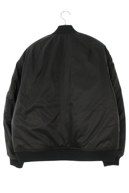 D-VEC Nylon Flight Jacket Black Size L