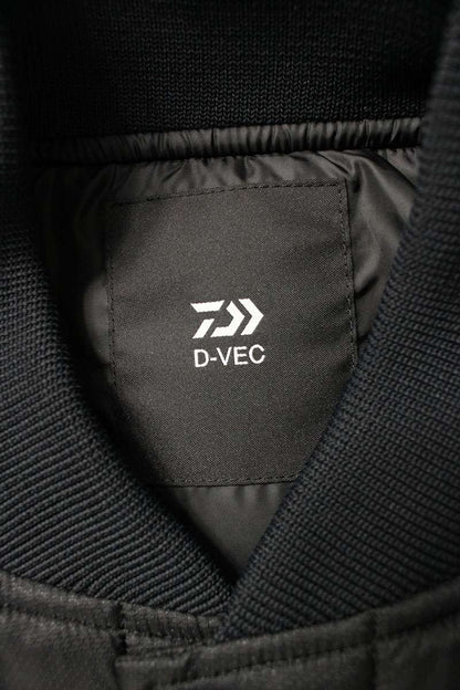 D-VEC Nylon Flight Jacket Black Size L