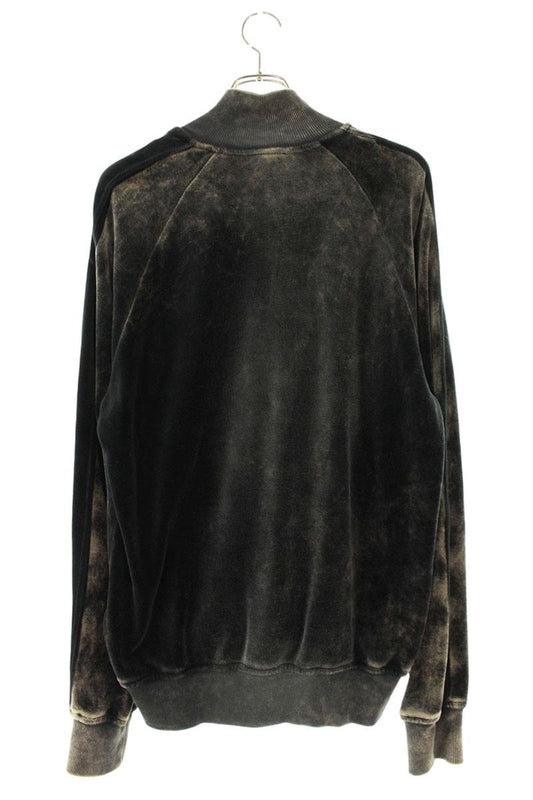 DIESEL Velvet Zip-Up Blouson Black Size S