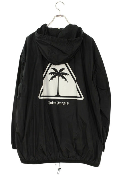 Palm Angels Logo Zip Up Blouson Black Size M