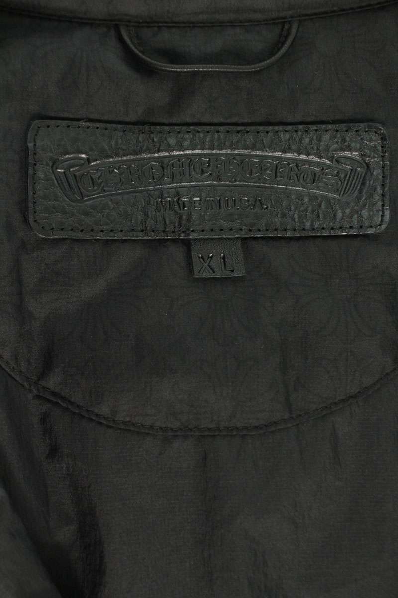 Chrome Hearts U MATCH POINT NYLN Dagger Zip Padded Size XL