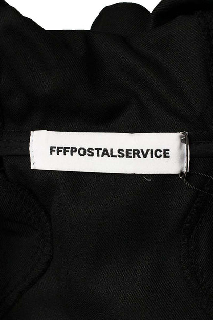 FFF POSTAL SERVICE Aire Curved Zip Jacket Black Size L