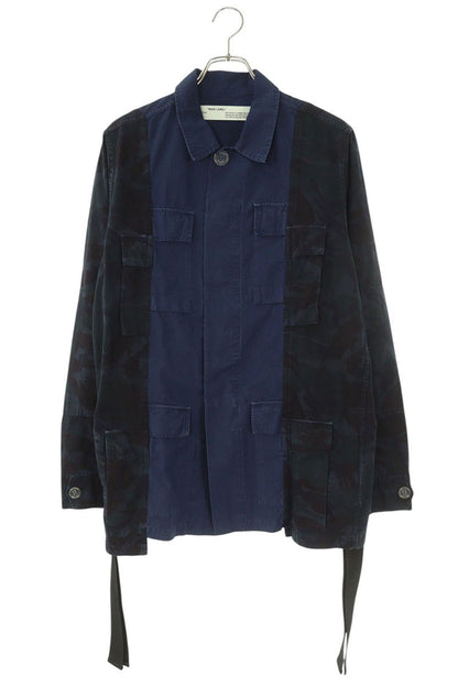 OFF-WHITE Back Logo Camo Sleeve Military Blouson Size XS