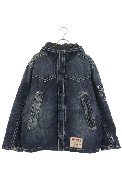 SUPREME 22AW True Religion GORE-TEX Jacket blue Size L