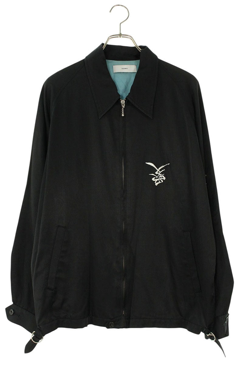 SUGARHILL 19AW Rayon Sukajan Blouson Black Size M
