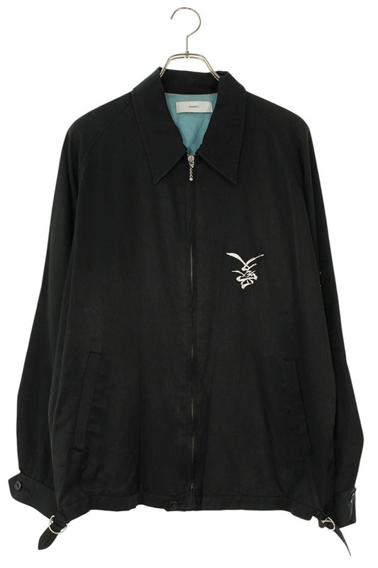 SUGARHILL 19AW Rayon Sukajan Blouson Black Size M