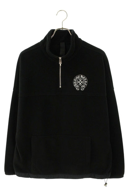 Chrome Hearts Dagger Half-Zip Fleece Pullover Jacket Size L