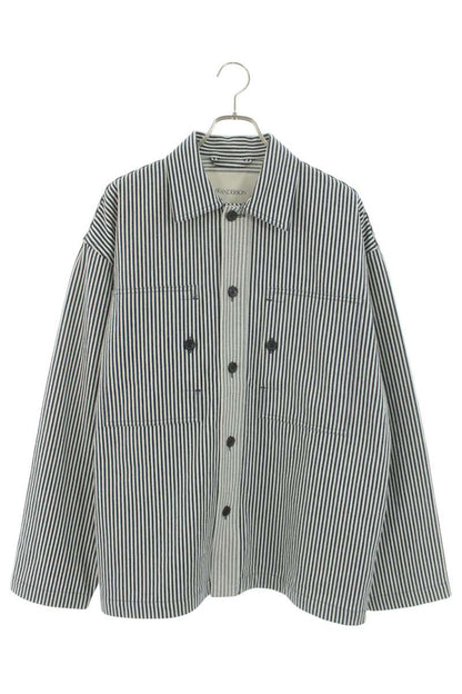 JW Anderson Striped Blouson White x Blue Size XS