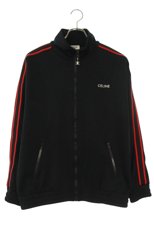 CELINE Polyester Double Face Jersey Blouson Multi Size S