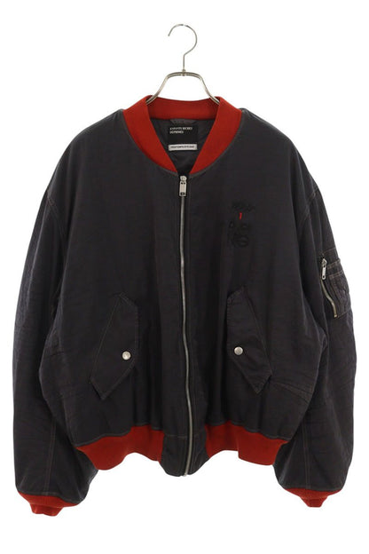 ENFANTS RICHES DEPRIMES Erotica Bomber Jacket Black Size XXL