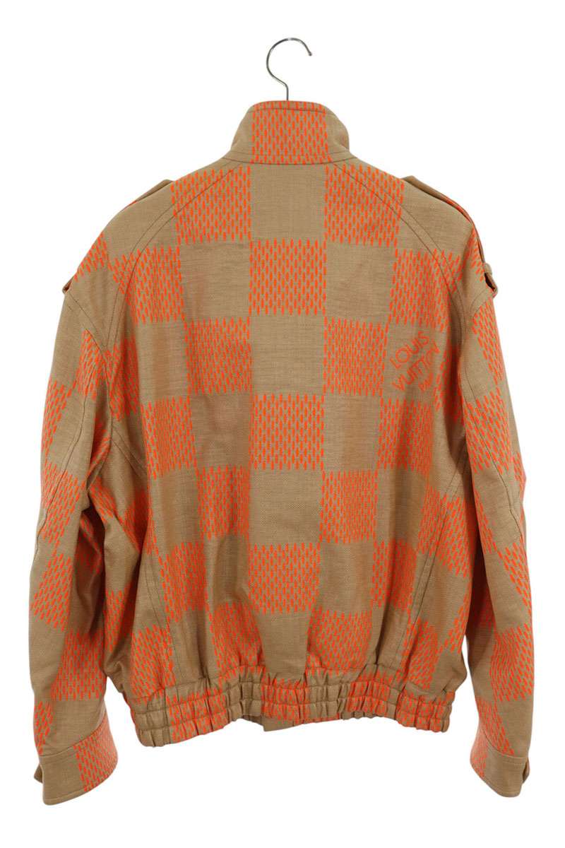 LOUISVUITTON 21SS Damier Hooded Blouson Multi Size L