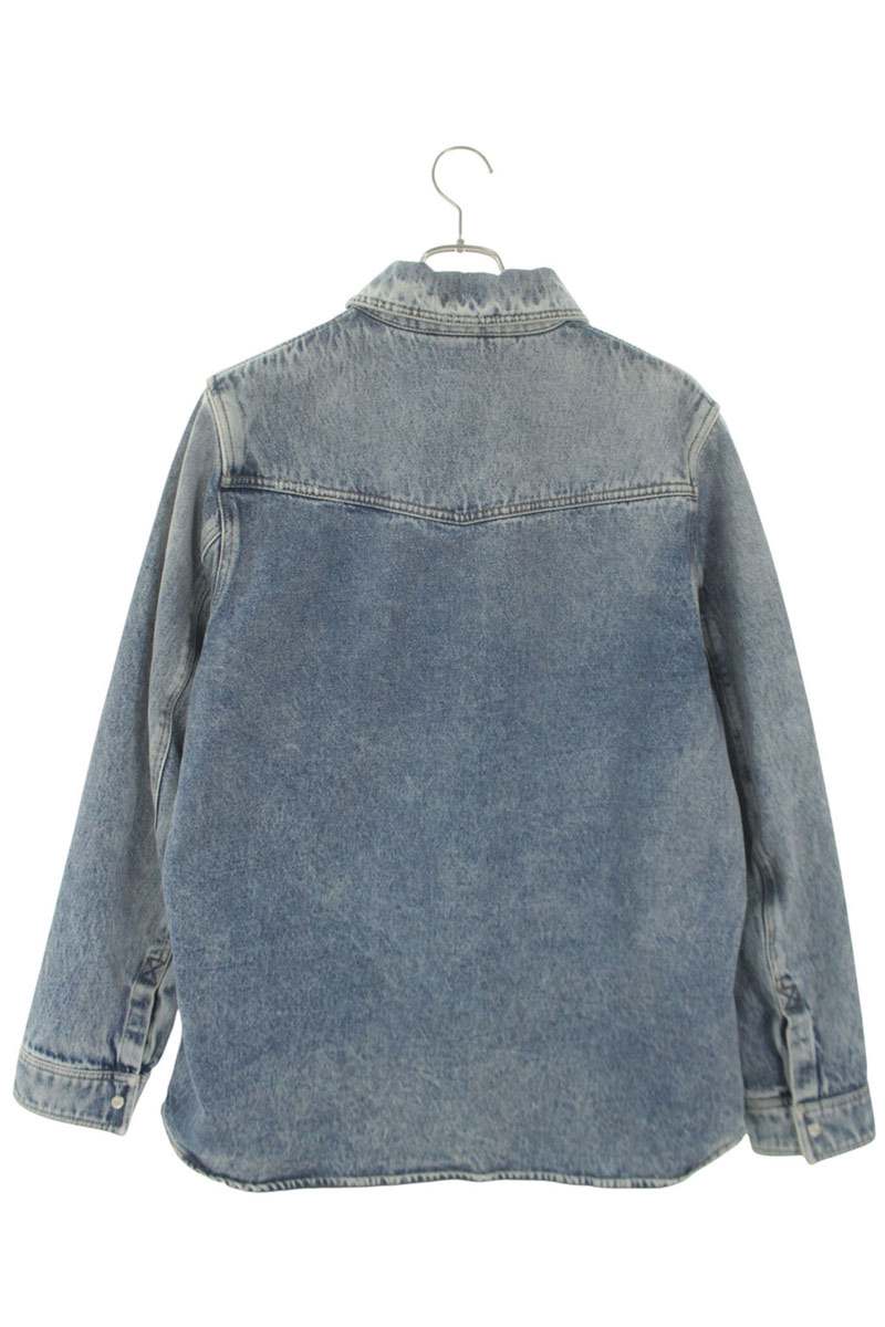VALENTINO V Logo Denim Jacket Indigo Size L
