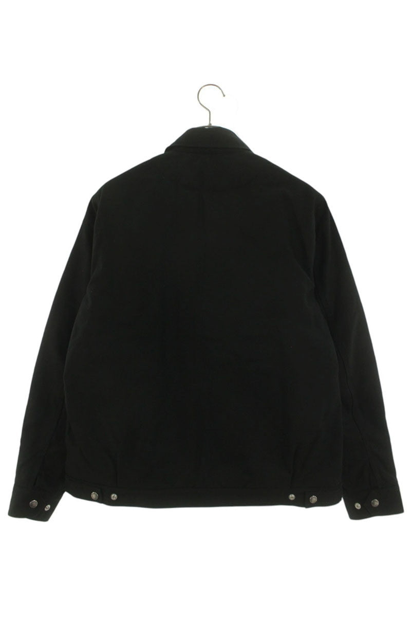 Bape Logo Embroidered Jacket Black Size M