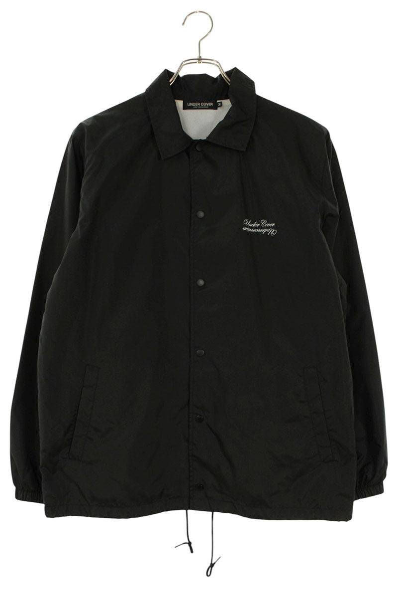 UNDERCOVER Back Print Coach Jacket Black Size M