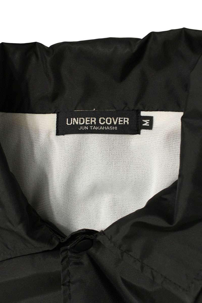 UNDERCOVER Back Print Coach Jacket Black Size M