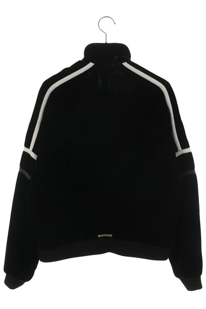 Chrome Hearts VELVET TRACKSUIT JACKET Navy Velour Size XS