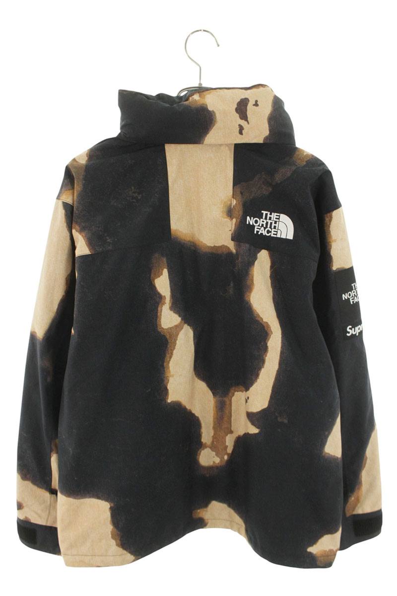 SUPREME Bleached Denim Print Mountain Jacket XL Size XL