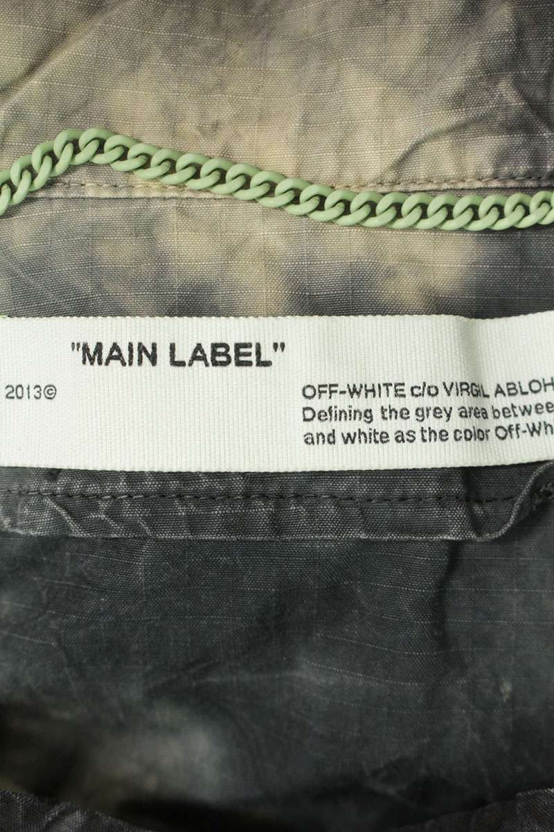 OFF-WHITE Tie-Dye Crystal Ripstop Blouson Multi Size XS
