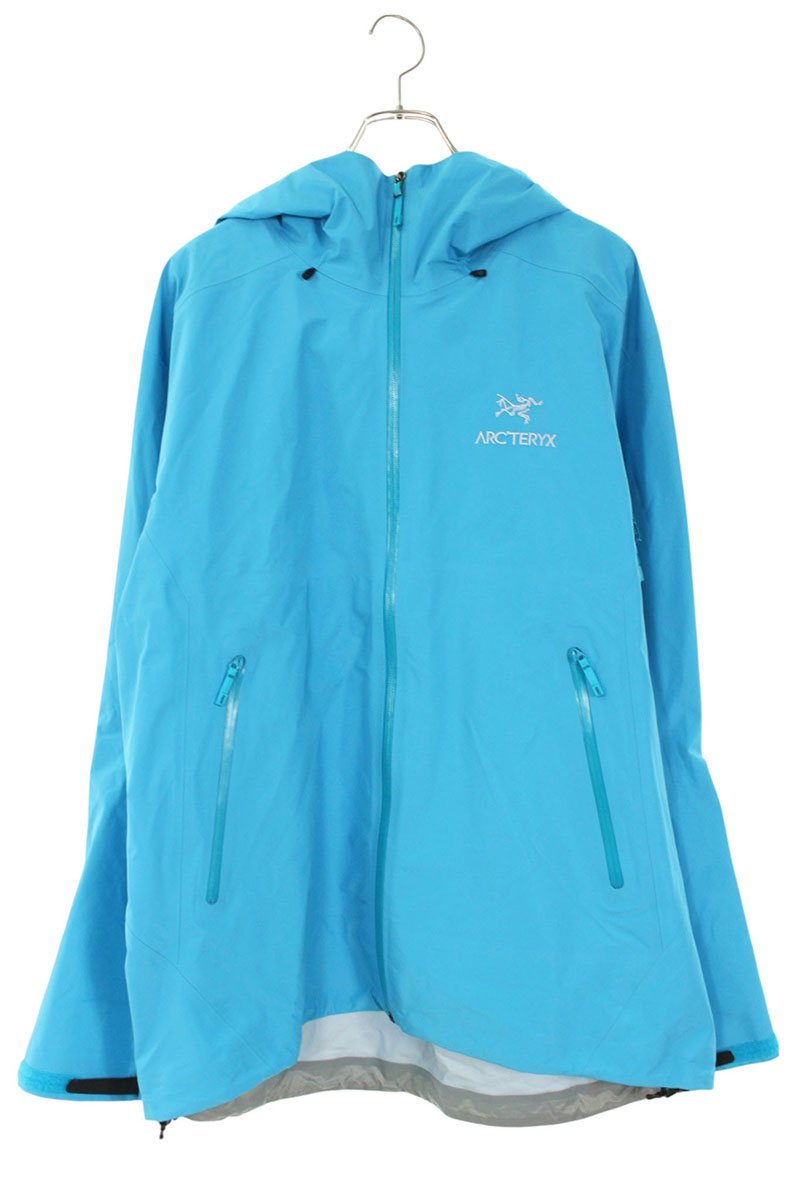 ARCTERYX BETA LT JACKET Logo Embroidered Hooded Size XL