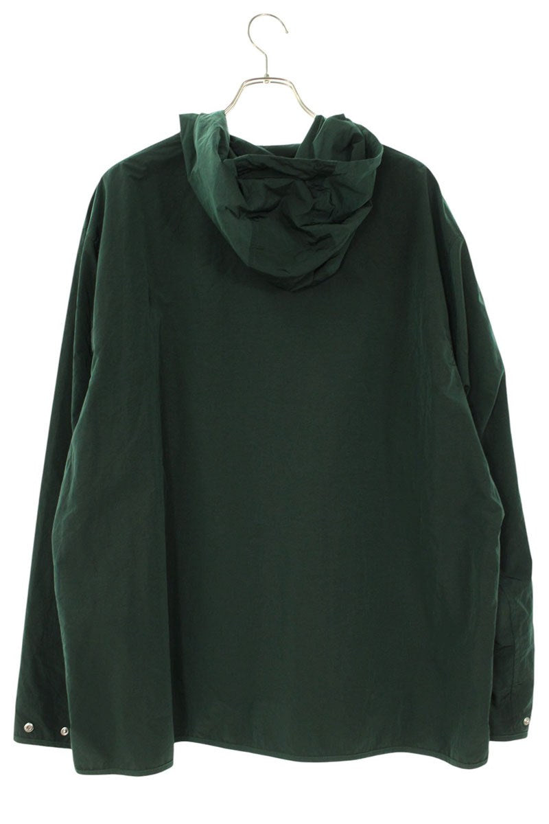 KITH Nylon Snap Hooded Blouson Green Size XL