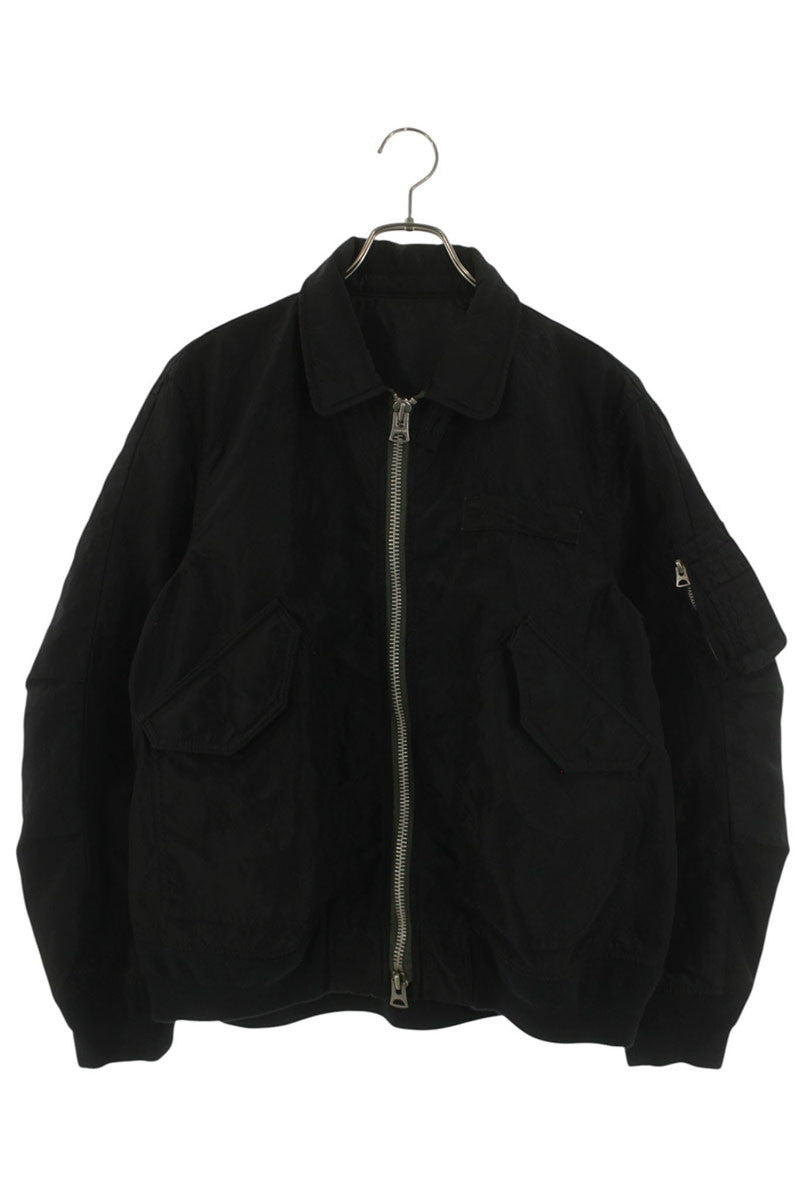 Sacai 26SS Treated Nylon Twill Blouson Black Size S