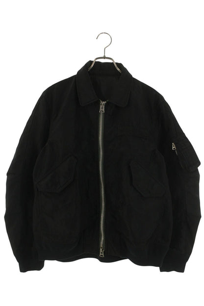 Sacai 26SS Treated Nylon Twill Blouson Black Size S