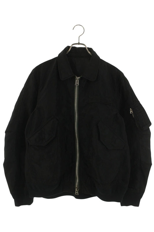 Sacai 26SS Treated Nylon Twill Blouson Black Size S