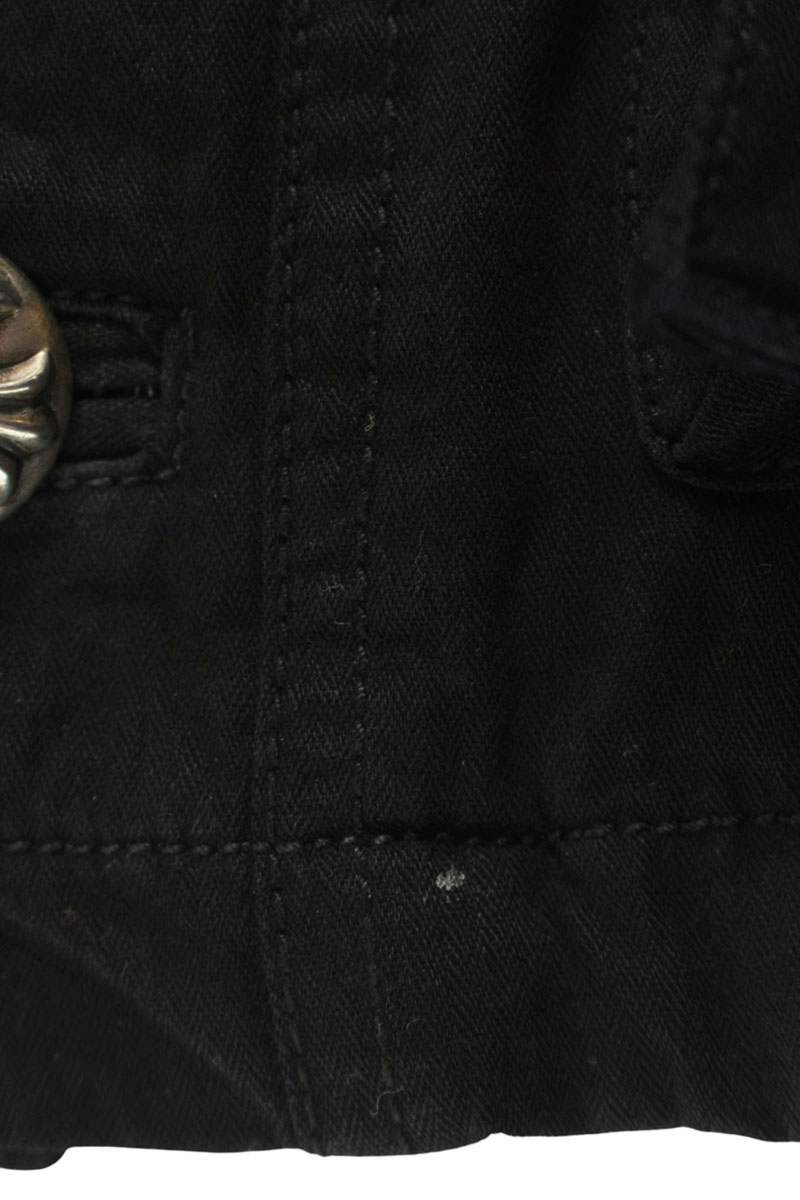 Chrome Hearts CHERRY BOMB Leather Trim Military Size M