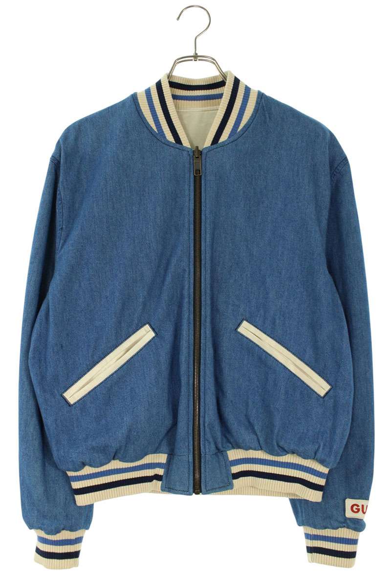 GUCCI 23AW Mushroom Pattern Reversible Blouson Multi Size S