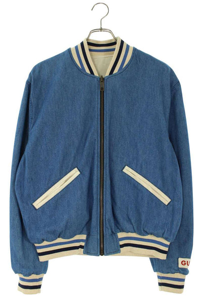 GUCCI 23AW Mushroom Pattern Reversible Blouson Multi Size S