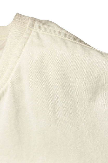 Name 23SS Cut-Off Collar Cotton MA-1 Bomber White Size M