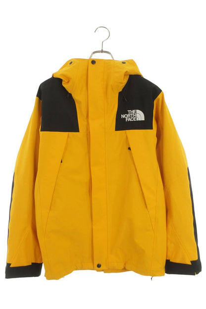 THE NORTH FACE Gore-Tex Mountain Jacket Yellow Black Size M