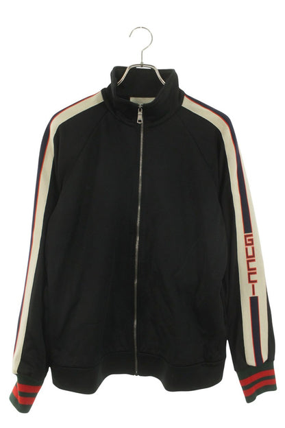 GUCCI Technical Jersey Blouson Black Size M