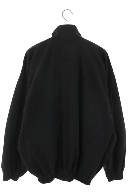 BALENCIAGA Logo Embroidered Nylon Double Zip Blouson Size M