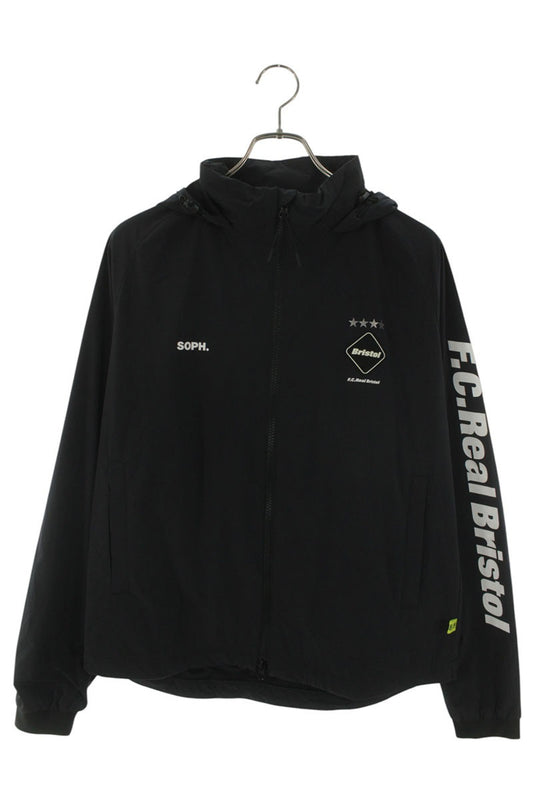 F.C.R.B Logo Print Blouson Black Size M