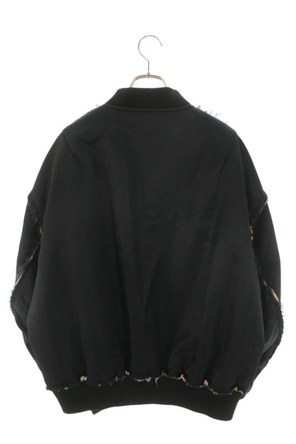 el conductorH Inside Out Flight Bomber Navy Blue Size M