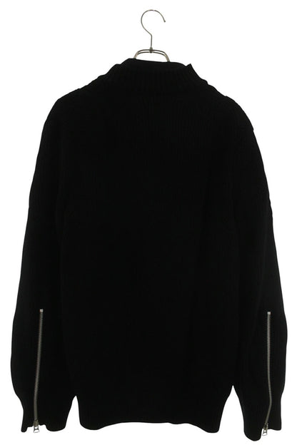 Sacai Wool Knit Blouson Black Size M