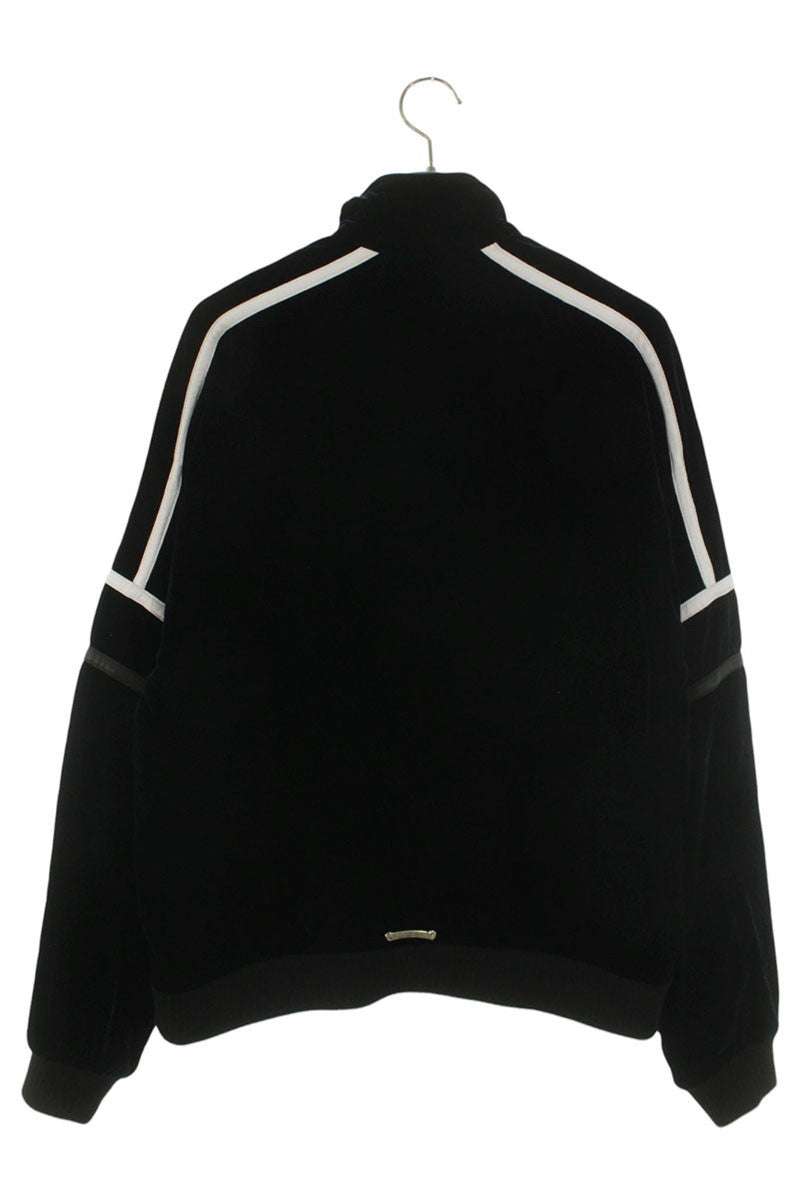Chrome Hearts VELVET TRACKSUIT JACKET Navy Velour Size M