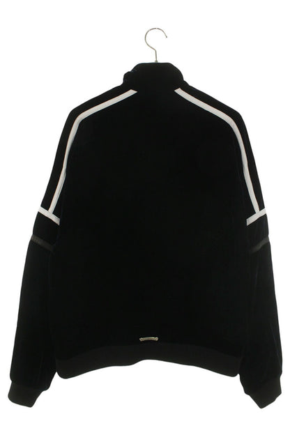 Chrome Hearts VELVET TRACKSUIT JACKET Navy Velour Size M