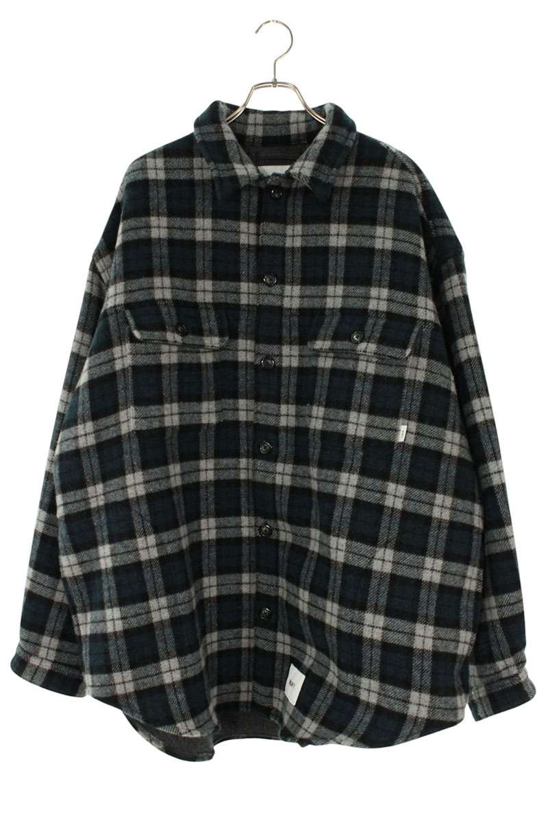 WTAPS 21AW Double Face Melton Overshirt Blouson Size XL