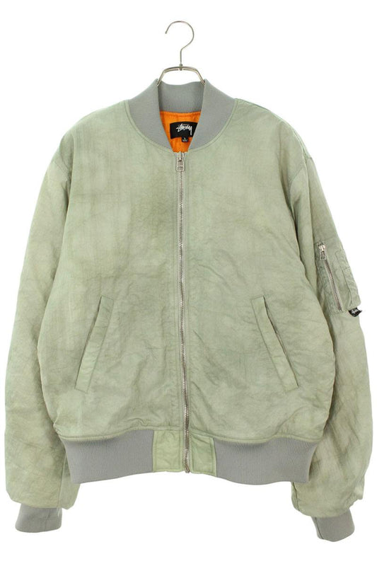 STUSSY Nylon Blouson Green Size L