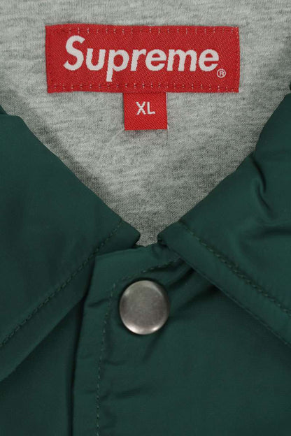 Supreme 22SS Gummo Coaches Jacket Green Size XL