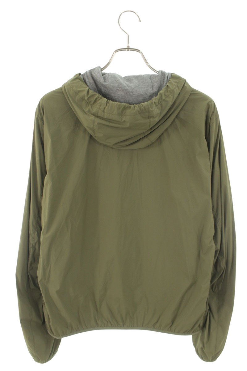 HERNO Nylon Hooded Reversible Blouson Khaki Size L