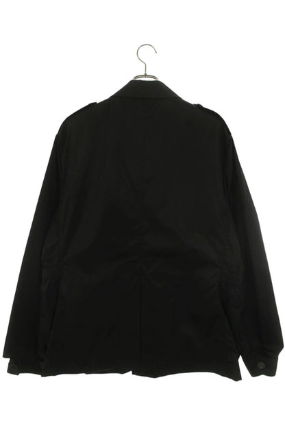 PRADA Re-Nylon Multi-Pocket Safari Jacket Black Size XXL