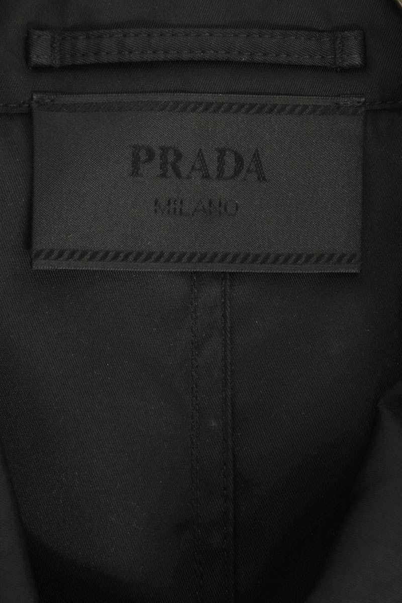 PRADA Re-Nylon Multi-Pocket Safari Jacket Black Size XXL