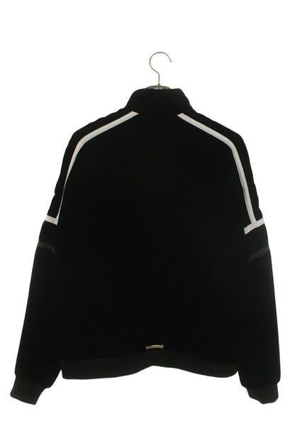 Chrome Hearts VELVET TRACKSUIT JACKET Black Velour Size S
