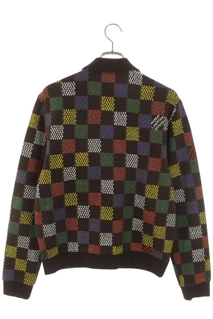 LOUISVUITTON 25SS Damier Cotton Blouson Brown Size S