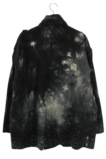 OFF-WHITE Rhinestone Military Jacket Black Size L