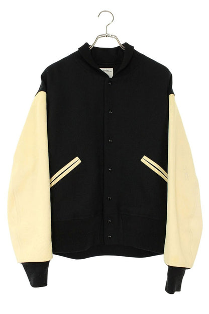 VISVIM 22AW Leather Sleeve Varsity Jacket Multi Size L